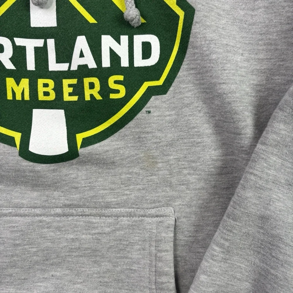 Adidas Portland Timbers Pullover Long Sleeve Fleece Hoodie Men's Medium